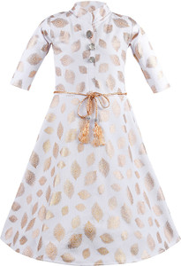 Wishkaro Girls Midi/Knee Length Casual Dress
