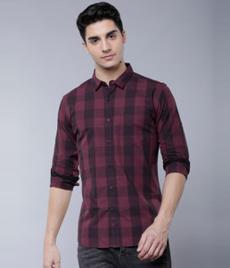 HIGHLANDER Men Checkered Casual Multicolor Shirt