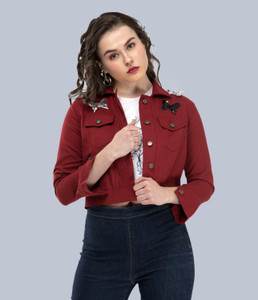 MONTREZ 3/4th Sleeve Solid Women Jacket