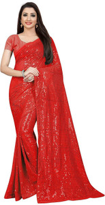 BBD Creation Self Design Bollywood Georgette Saree