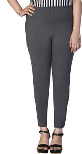 WELL MADE Tapered Women Multicolor Trousers