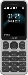 Nokia 125 Dual SIM Feature Mobile, Wireless FM Radio and Built-in Torch