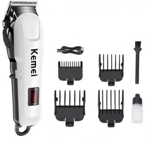 Kemei KM-809A Fully Waterproof Trimmer 120 min  Runtime 4 Length Settings