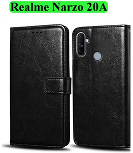 Wynhard Flip Cover for Realme Narzo 10A, Realme Narzo 20A