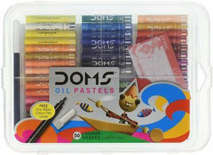 DOMS Oil Pastel (50 shades), Free Sketch color inside