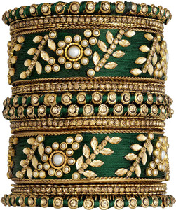 PEORA Brass Gold-plated Bangle Set
