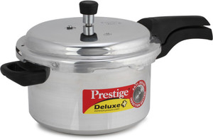Prestige Deluxe Plus 5 L Outer Lid Induction Bottom Pressure Cooker