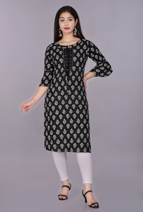Pearl Ind Women Printed Straight Kurta