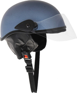 Western Era Half Helmet Clear Visor for Men & Women Safety & Comfort Stylish Enhanced Design Motorbike Helmet