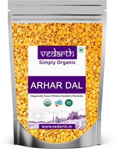 Vedarth Organic Yellow Toor/Arhar Dal (Split)