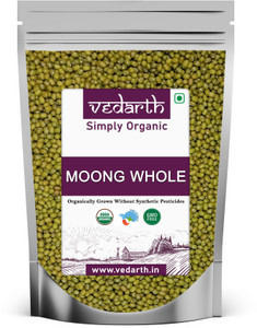 Vedarth Organic White Moong Dal (Whole)