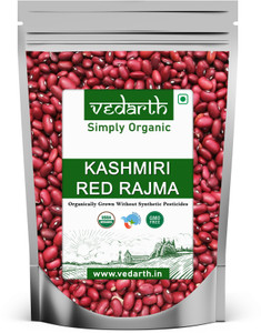 Vedarth Organic Red Rajma Kashmiri (Whole)