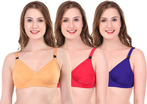 Bilqis Full Coverage Maternity/Nursing T-Shirt Type Bra Women Maternity/Nursing Non Padded Bra