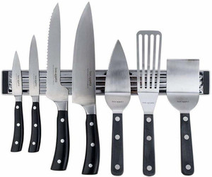 FLIPXEN Wall Mount Magnetic Knife Holder Strip Chef Storage Kitchen Organiser Magnet Pack of 1