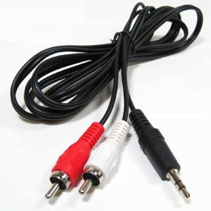 shop shandaar TV-out Cable mm Stereo Male to Male RCA Audio