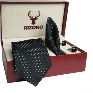 RIZORO Satin Tie & Cufflink