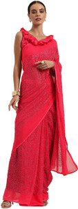 Shavya Embellished Bollywood Georgette Saree
