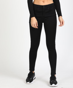 DENIZEN Skinny Women Black Jeans