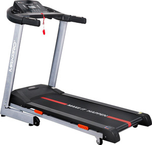 Maxpro PTM405I 2HP(4 HP Peak) Motorized Auto Incline Folding Treadmill with LCD Display, Soft Cushion Treadmill (Max Weight:110 kg)