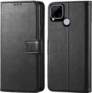 Casotec Flip Cover for Realme C15