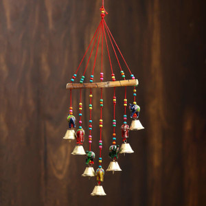 Vijendar Collection Casul Wooden Decorative Bell