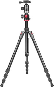 DIGITEK DTR 520 BH Professional Aluminum Tripod Cum Monopod | With Swivel Pan Head, Dv video Camcorder | Maximum Operating Height: 4.95 Feet | Maximum Load Upto: 7kgs (Black) (DTR 520 BH) Tripod