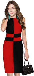 Dream Beauty Fashion Women Bodycon Red Mini/Short Dress