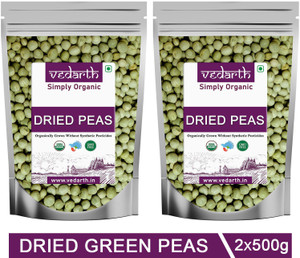 Vedarth Organic Unpolished Peas