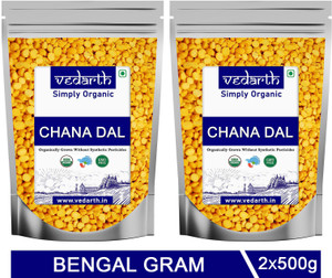 Vedarth Organic Chana Dal (Split)