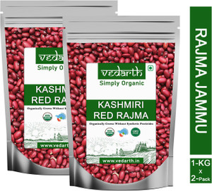 Vedarth Organic Unpolished Rajma Kashmiri