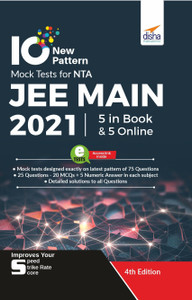 10 NTA JEE Main New Pattern Mock Tests - 5 Online + 5 in Book (75 ...