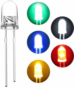 Single Led Price samest 5mm Ultra Bright LED Light Emitting Diode, Pack of 500 pcs for ...