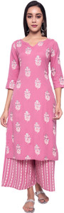 NYPA Women Printed Straight Kurta