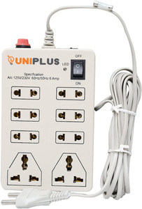 Uniplus 8+1 surge protector(2 Meter Cord length) 8  Socket Extension Boards