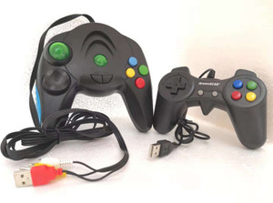 Clubics TV Video Game AK-2521D - Battle Video Game (2 Controller) 2 GB with Contra, Super Mario