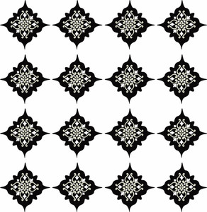 Sticker Hub 8 cm Decorative waterproof Floor sticker (16 pcs) Self Adhesive Sticker