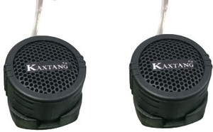 KAXTANG Tweeter 1.5-inch 240 Watts Max Dome Tweeters with Mounting Kit Angle, BLACK, Surface Set of 2 Tweeter Car Speaker 0400DOMETETR Tweeter Car Speaker