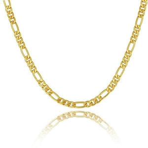 MEENAZ Gold-plated Plated Metal, Silver, Stainless Steel Chain