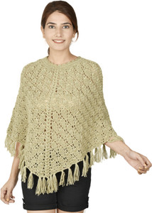 VaishnowHand Pure Wool Poncho