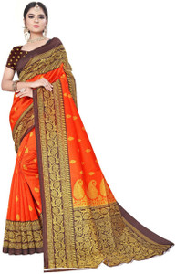 Kanooda Prints Printed Mysore Art Silk Saree