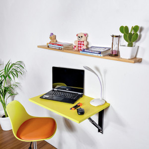 Flipkart Perfect Homes Studio (16x24 inch) folding study table Foldable Laptop Desk for Home & Office computer Solid Wood Office Table