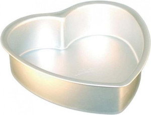 Rinkle Aluminium Heart Cake Mould Pack of 1 - Image 4