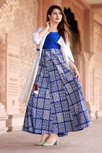 Niona Women Printed Ethnic Dress Kurta