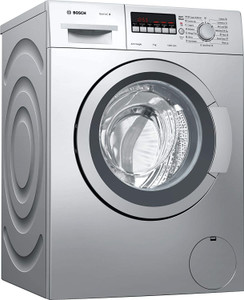BOSCH 7 kg 1200RPM Fully Automatic Front Load Washing Machine with In-built Heater Silver