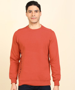 Wildcraft Full Sleeve Solid Men Sweatshirt