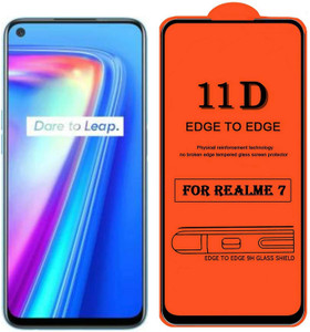 Emunks Tempered Glass Guard for REALME 7