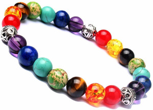 MARKA Stone Beads, Agate, Beryl, Emerald, Sapphire, Aquamarine, Quartz, Lapis Lazuli, Peridot, Ruby, Malachite Bracelet