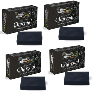 Online Quality Store Activated Charcoal Soap for face and Body Wash