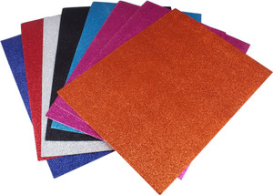 Blue jay A4- Glitter Foam Sheets
