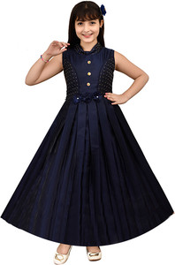 reshma fashion Girls Maxi/Full Length Party Dress